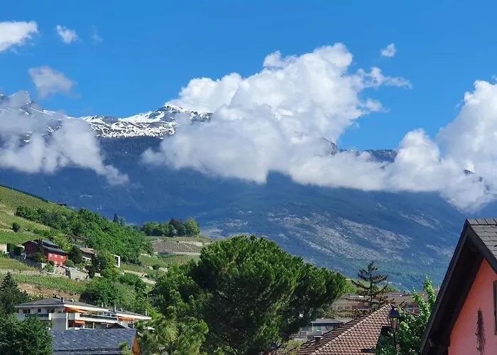 Διαμέρισμα Du Manoir - Vue Alpes, Proche Chateau De Σιέρε
